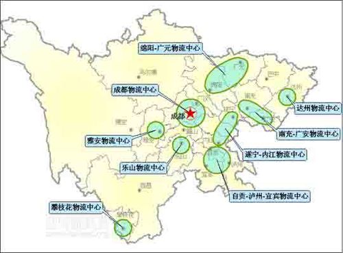 到2012年 四川将打造成为西部物流中心